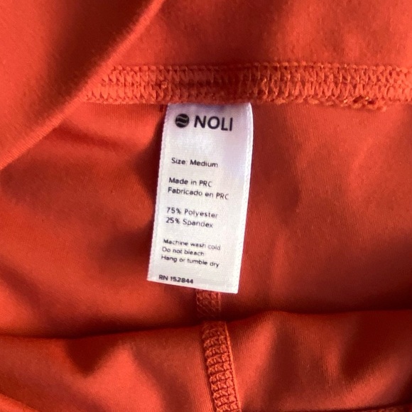 ✨Bundle Deal✨ Noli Yoga High-Waist Leggings (3) – Red/Chartreuse/Hunter, Size M - Picture 7 of 7
